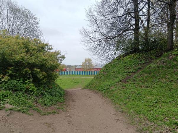 Крепость Ям сегодня. Вид на город Кингисепп