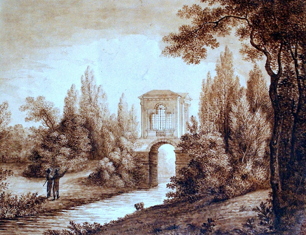 Царское Село. Парк. К. Кольман. 1823 год